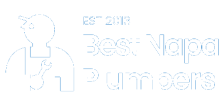 Best Napa Plumbers White Logo